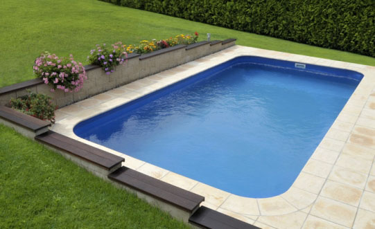 The ideal place for the pool