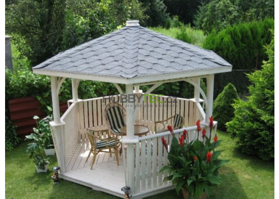 Protecting wooden gazebo