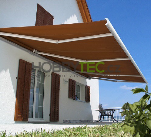 Sliding awnings