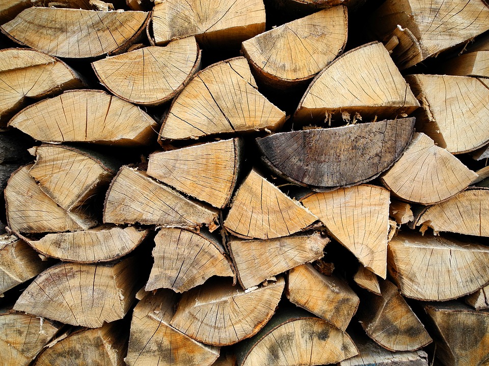 Wood preparation for heating