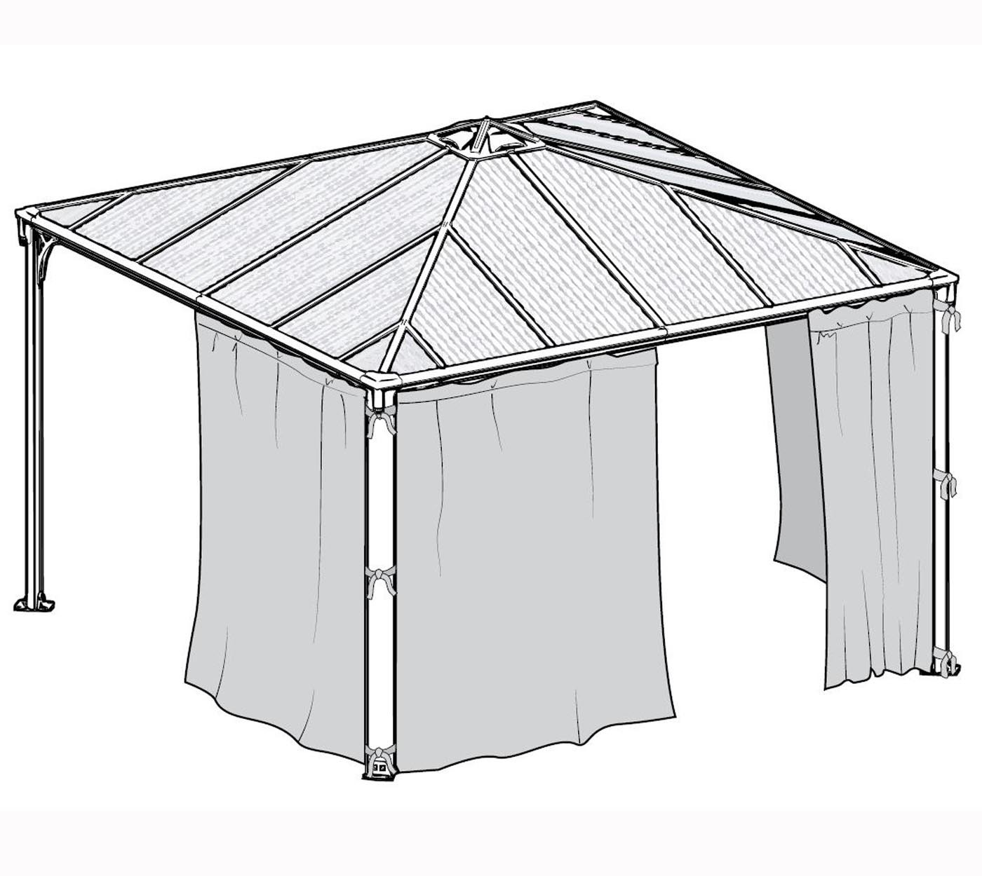 Netting set. Беседка Palram Canopia Palermo. Беседка Palram – Canopia Palermo 3000. Gazebo icon PNG.