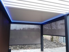 REGULUS bioclimatic pergola with shielding