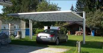 RSC DOUBLE aluminum carport